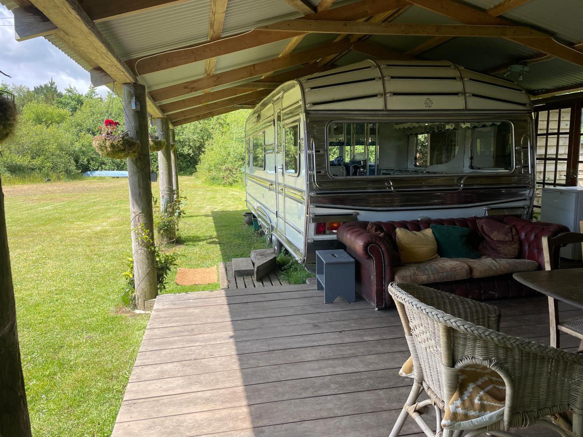 The Quarry Caravan Falmouth Exterior photo
